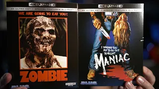 REVIEW: New 4K UHD of Maniac and Lucio Fulci's Zombie from Blue Underground