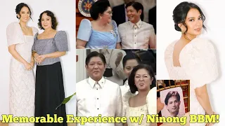 Isabel Daza w/mom Gloria Diaz UNFORGETTABLE MOMENT @ President Bongbong Marcos INAUGURATION CEREMONY