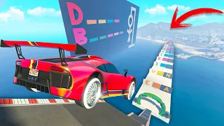 MEGA RAMPA 921.000% IMPOSIBLE! ADIVINA LA PALABRA!! - GTA V ONLINE