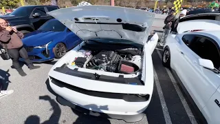 Dodge Demon SRT 170 Engine Sounds! Revving, Whine, Start-Up