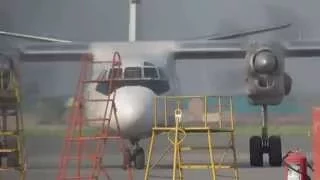 An-26 sound ан-26 звук двигателей