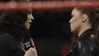 Unseen video of Ronda Rousey and Kurt Angle's brawl with Stephanie McMahon and Triple H