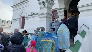 Праздник Иверской иконы Божией Матери (Крестный ход, Проповедь, Всенощная)