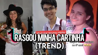 RASGOU MINHA CARTINHA (TREND) TIKTOK