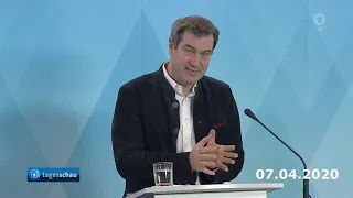 Corona-Meldungen KW 15/2020 Tagesschau 20 Uhr