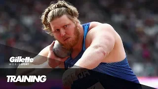 Training for Shot Put with Olympic Champion Ryan Crouser | Gillette World Sport