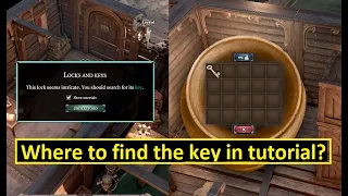 Where to find the key in tutorial divinity original sin 2 - The Hold Key Location