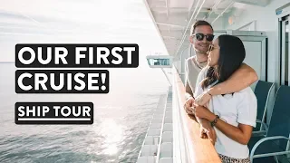 CRUISE SHIP TOUR! Exploring Sapphire Princess | Southampton Princess Cruises Vlog #1