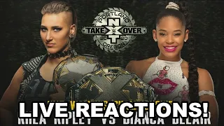 NXT Takeover Portland: Rhea Ripley vs. Bianca Belair (NXT Women's Championship Match)