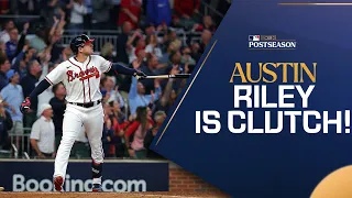 Austin Riley hits a late-game go-ahead HOMER for the Atlanta Braves in NLDS Game 2!