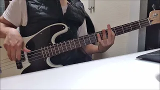 Salvatore Adamo - Tombe La Neige (bass cover)