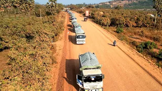 Wonderful Gravel Pavement Machine Video In 2024 | Road-Making Equipment Technology |Gravel Compactor