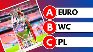 HOW MUCH DO YOU KNOW ABOUT THE EURO!🏆| FOOTBALL QUIZ 2024