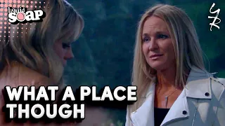 The Young and the Restless | Heart To Heart In A Cemetery (Sharon Case, Tamara Clatterbuck)