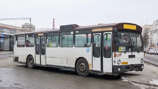 поездка на автобусе Mercedes Benz O305 ( 1985 г.в ), кв 300 66, маршрут 75 ( г. Екатеринбург )