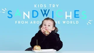 Sandwiches Around The World | Kids Try | HiHo Kids