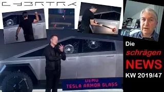 Tesla kann Cyber, Ford kann E-Auto, VW Plagiate, MB & BMW Plug-In (NEWS KW47/2019)