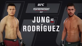 Fight Night Denver: Chan Sung Jung vs. Yair Rodriguez | EA Sports UFC 3 Simulation
