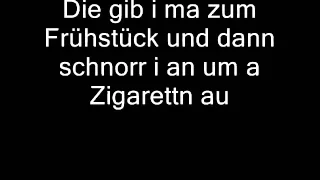 Wolfgang Ambros - De Kinettn wo i schlof (Lyrics)