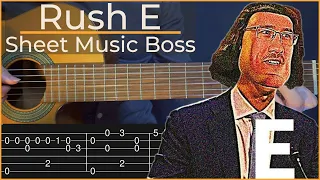 Rush E - Sheet Music Boss (Simple Guitar Tab)