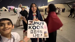 BTS Jungkook in Qatar Worldcup!!!! Amazing!