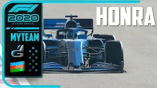 F1 2020 MYTEAM #142​​ GP DO AZERBAIJÃO - É A HONRA EM JOGO NESSA CORRIDA (Português-BR)