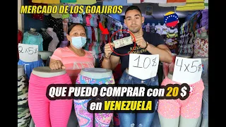 ¿QUE SE PUEDE COMPRAR CON 20 DOLARES EN VENEZUELA? : VALENCIA..MERCADO LOS GOAJIROS -PARTE 1 (ROPA )