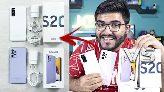 EITA! Galaxy S20 FE vs Galaxy A72! As diferenças são muitas? Qual comprar? COMPARATIVO COMPLETO! 🥰