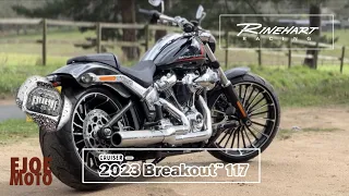 2023 Harley Davidson Breakout | 117ci with a Rinehart Exhaust Test Ride