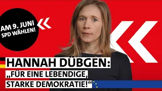 Autorin Hannah Dübgen: „Für eine lebendige, starke Demokratie!"