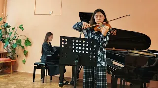 Ekaterina Popova: Fantasy for piano and violin, 2024