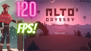 120 fps game altos odyssey the lost city gameplay 12000m level 3