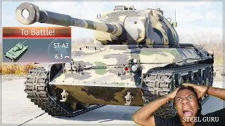 The WORST STOCK tank in game 💀💀💀 ST-A2 PAINFUL GRIND Experience!