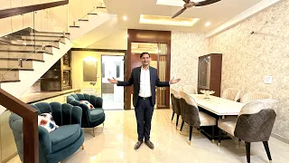 20×60 House design with luxurious interior design | 133 gaj 4 Bedroom with home ￼ theatre