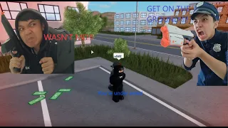 Bad cop becomes most wanted criminal l Roblox: Emergency Response: Liberty County
