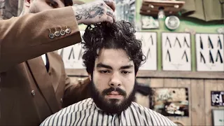 💈 ASMR BARBER - You need to see this insane TRANSFORMATION