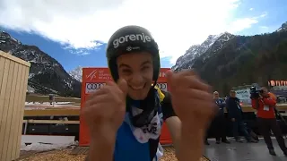 Ernest Prislic - 247m - test jump - full video - Planica 2023