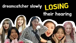 introducing dreamcatcher slowly losing their hearing 😱