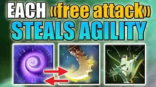 New skills interaction [Time Lock "free attack" + Essence Shift = 2x Agility] Dota 2 Ability Draft