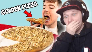 Frizzable reacts to I Ate A $70,000 Golden Pizza