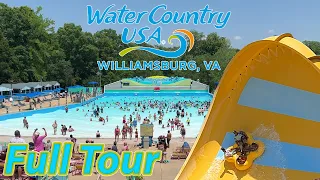 Water Country USA, Busch Garden Williamsburg's Water Park | Full Tour