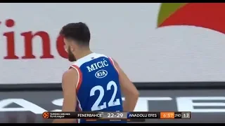 Vasilije Micic highlights (Fenerbahce Istanbul vs Anadolu Efes Istanbul:  73-92)