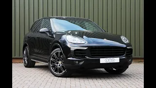 2017/67 Porsche Cayenne 4.2 TD V8 S Platinum Edition Tiptronic S - Panoramic roof & 21" alloys