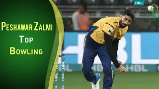 Multan Sultans Vs Peshawar Zalmi | Best Bowling Highlights of Peshawar Zalmi | HBL PSL 2018|M1F1