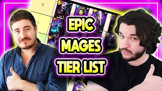 EPIC MAGES - Official Tier List - Full Reviews ft. @VeiledShot ⁂ Watcher of Realms