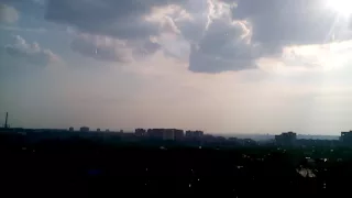 Une pluie ensoleillée à Kharkov