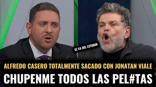 ALFREDO CASERO TOTALMENTE SACADO EXPLOTÓ EN LO DE JONATAN VIALE