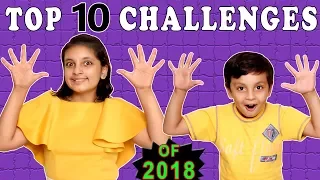 TOP 10 CHALLENGES | Kids Funny | All Challenges | Aayu and Pihu Show