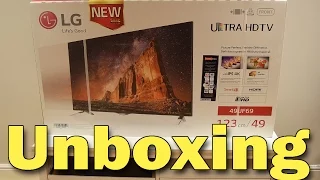 Unboxing: LG 49UF695V 4K Ultra-HD Smart TV