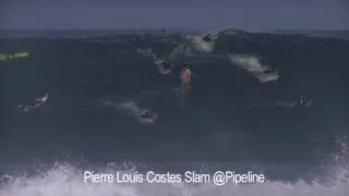 Pierre Louis Costes Wipe OUT @ Pipeline Hawaii